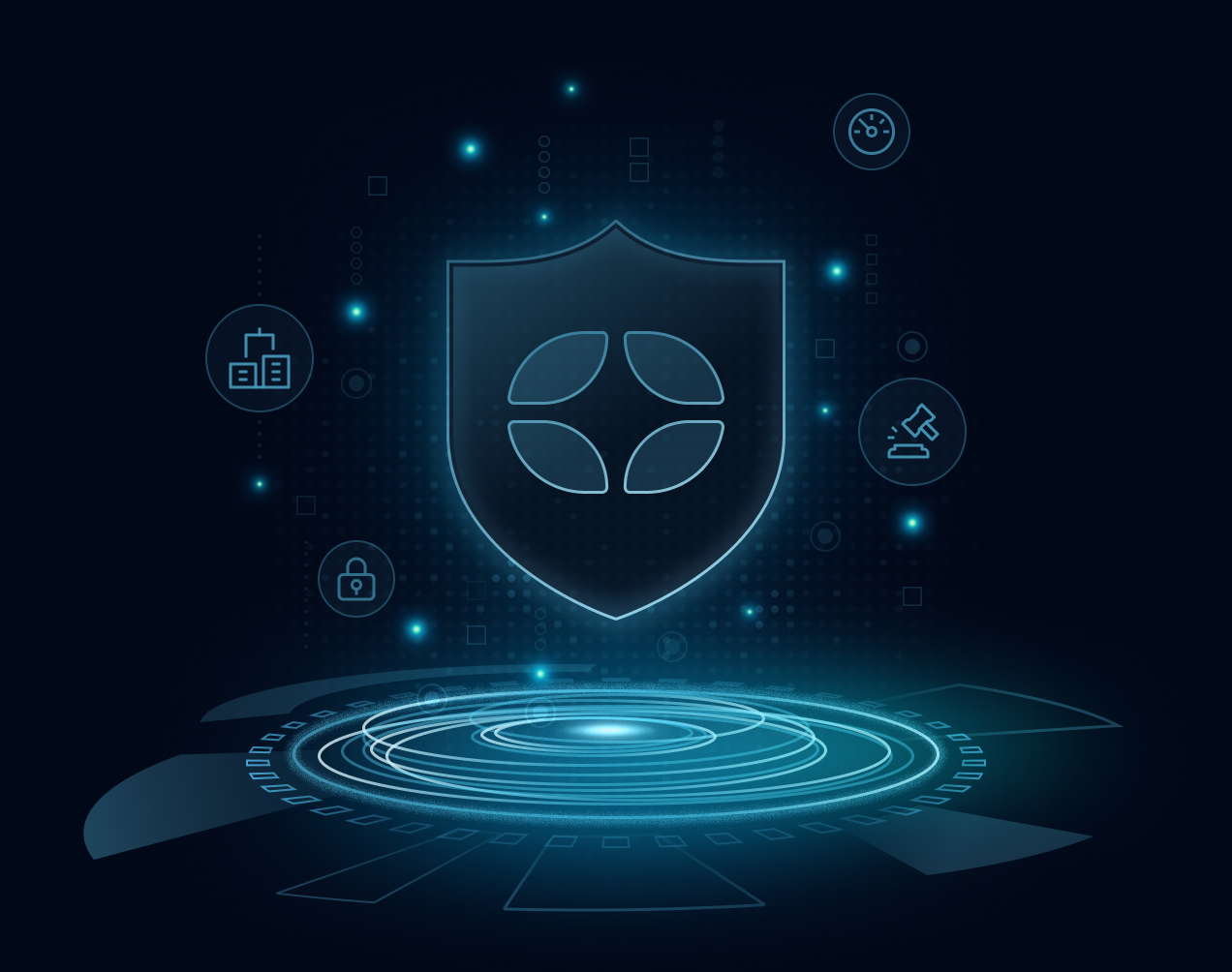 Hero section illustration for DNS Filtering for Enterprises – Scalable, Secure, and Compliance-Ready