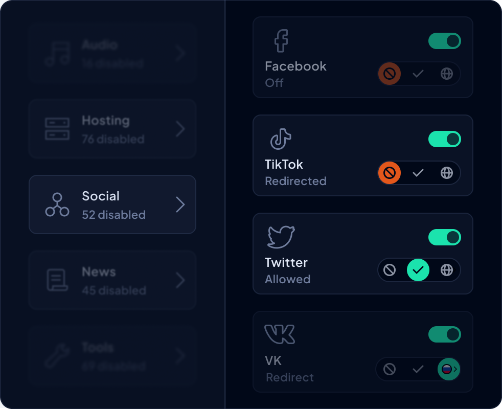 Flexible profile management
