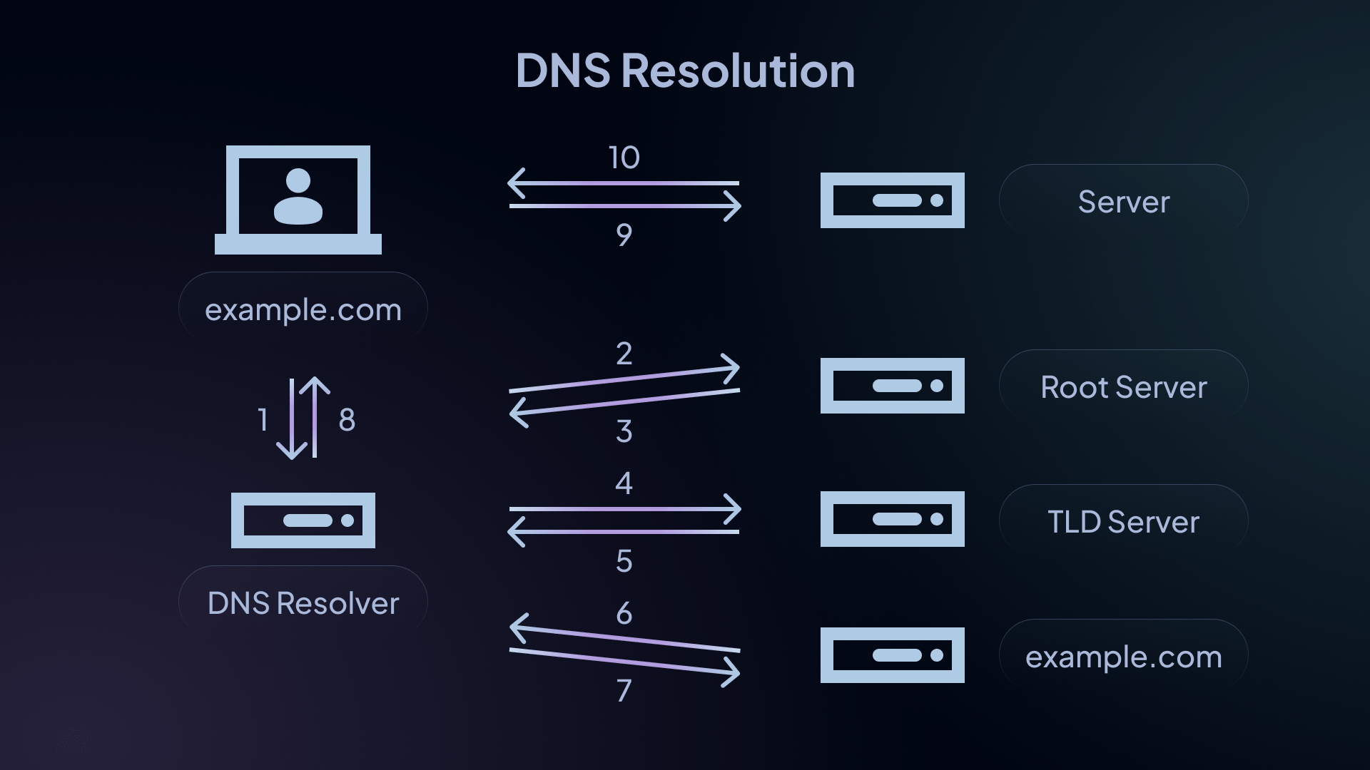 dns resolution/dns lookup