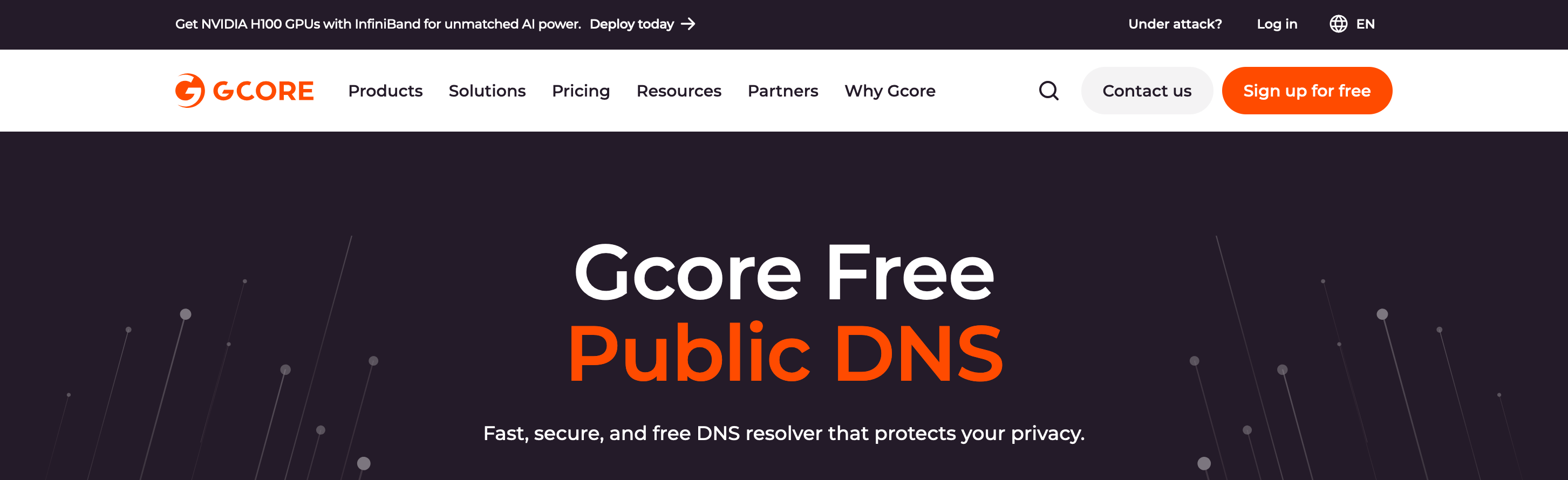 gcore dns