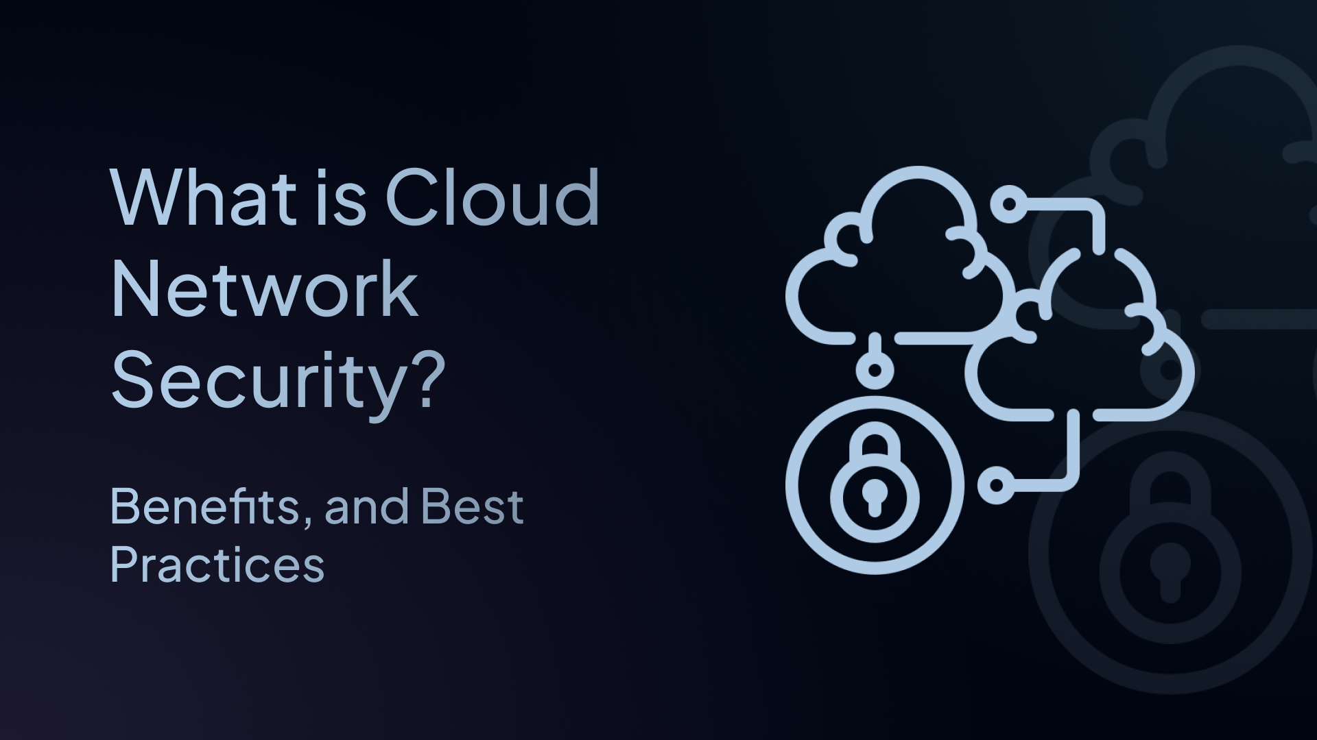 what is cloud network security