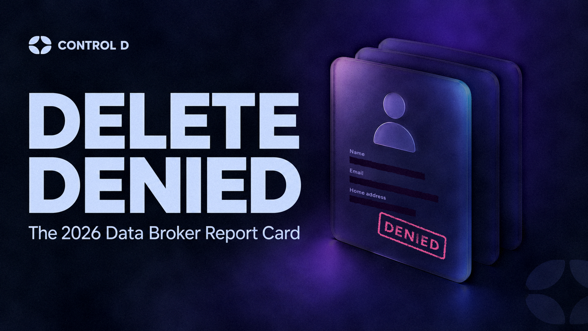 Delete Denied – 2026 data broker report card