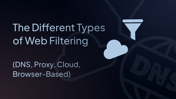 different types of web filtering expla