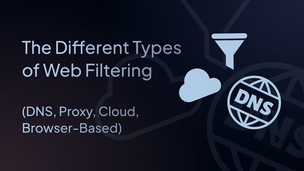 different types of web filtering