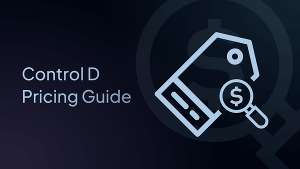 Control D Pricing Guide
