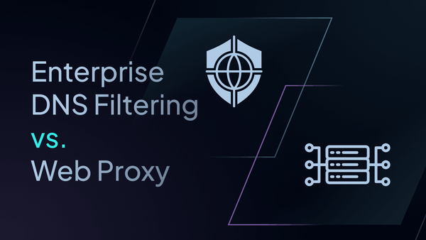 Enterprise DNS Filtering vs. Web Proxy: Which Does Your Enterprise Need?