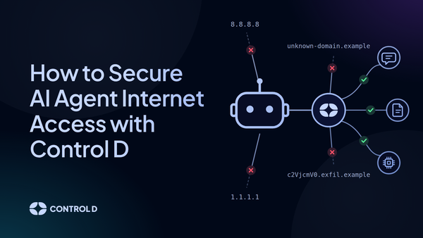 How to Secure AI Agent Internet Access with Control D